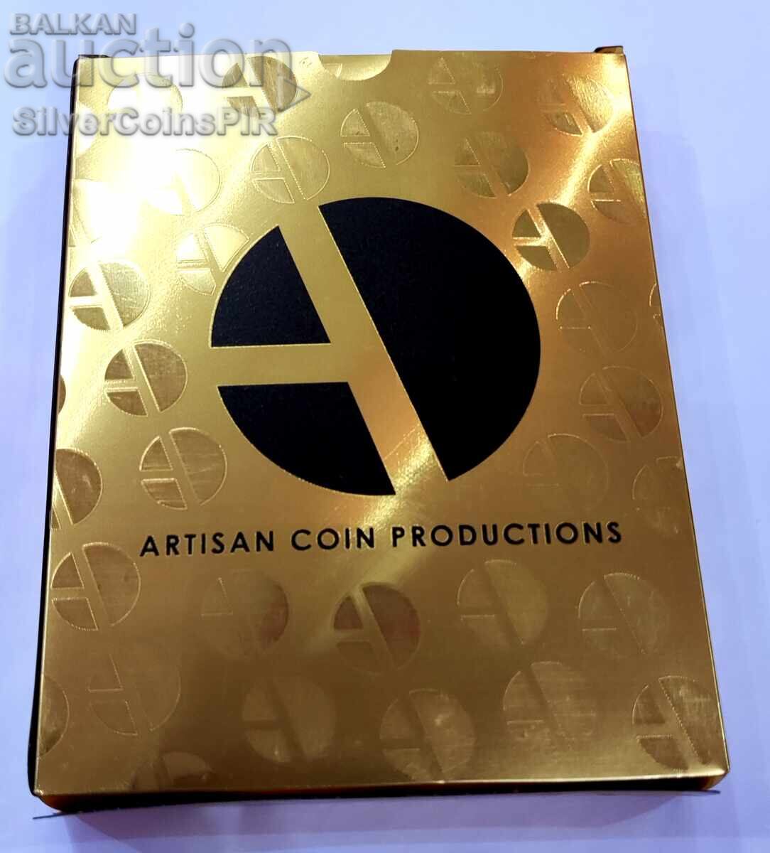 Argint 1 oz Mona Lisa 2023 Artă Pandemică Ciad - 5 Argint 1 oz Mona Lisa 2023 Artă Pandemică Ciad - 5