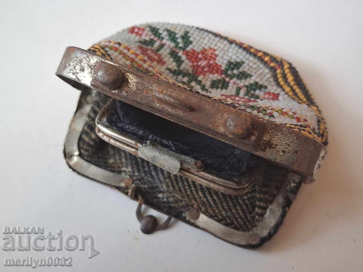 Παράδοση Πορτοφόλι νομισμάτων μανίστας πορτοφόλι αρχές 20ου αιώνα ΜΟΝΑΔΙΚΟ RRRR