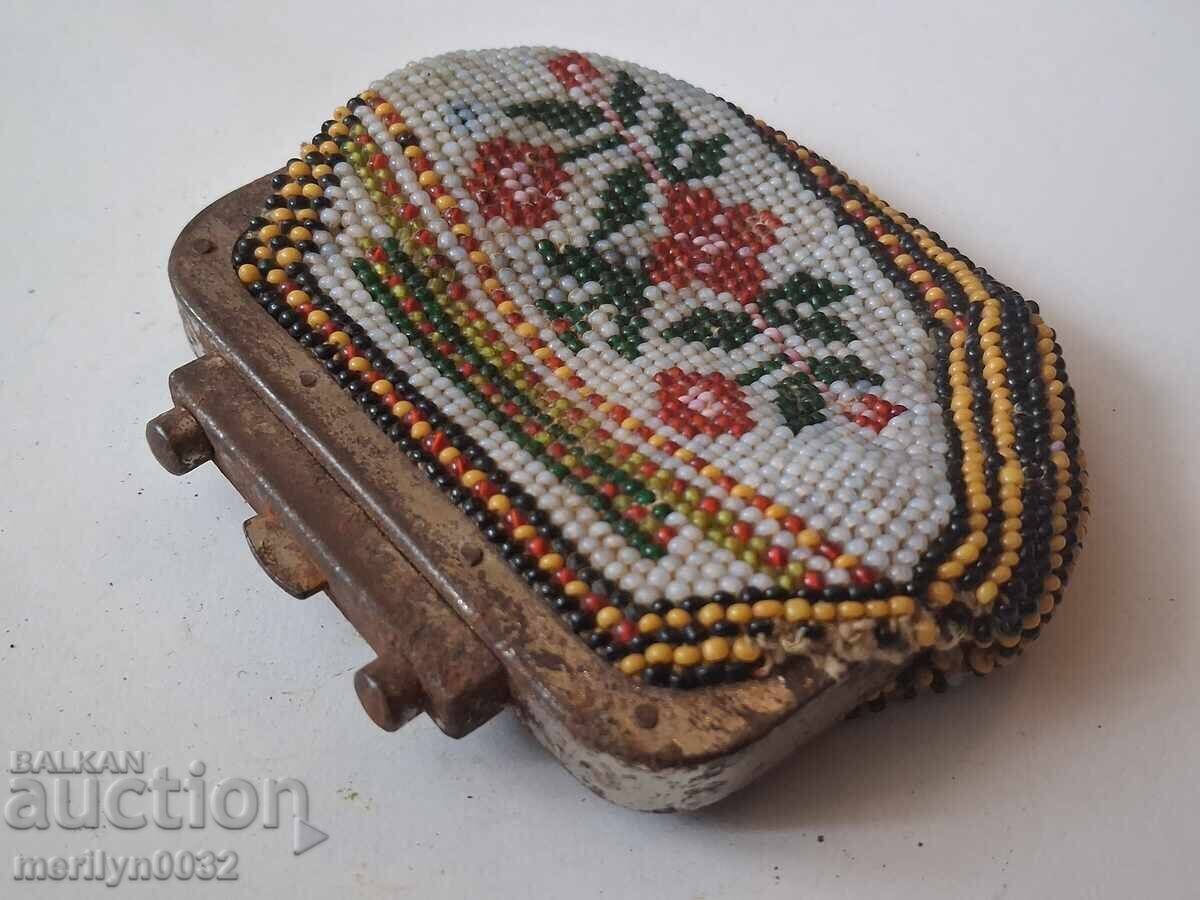 Πορτοφόλι νομισμάτων μανίστας πορτοφόλι αρχές 20ου αιώνα ΜΟΝΑΔΙΚΟ RRRR - 7