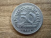 Γερμανία - 50 Pfennig (1922) - F