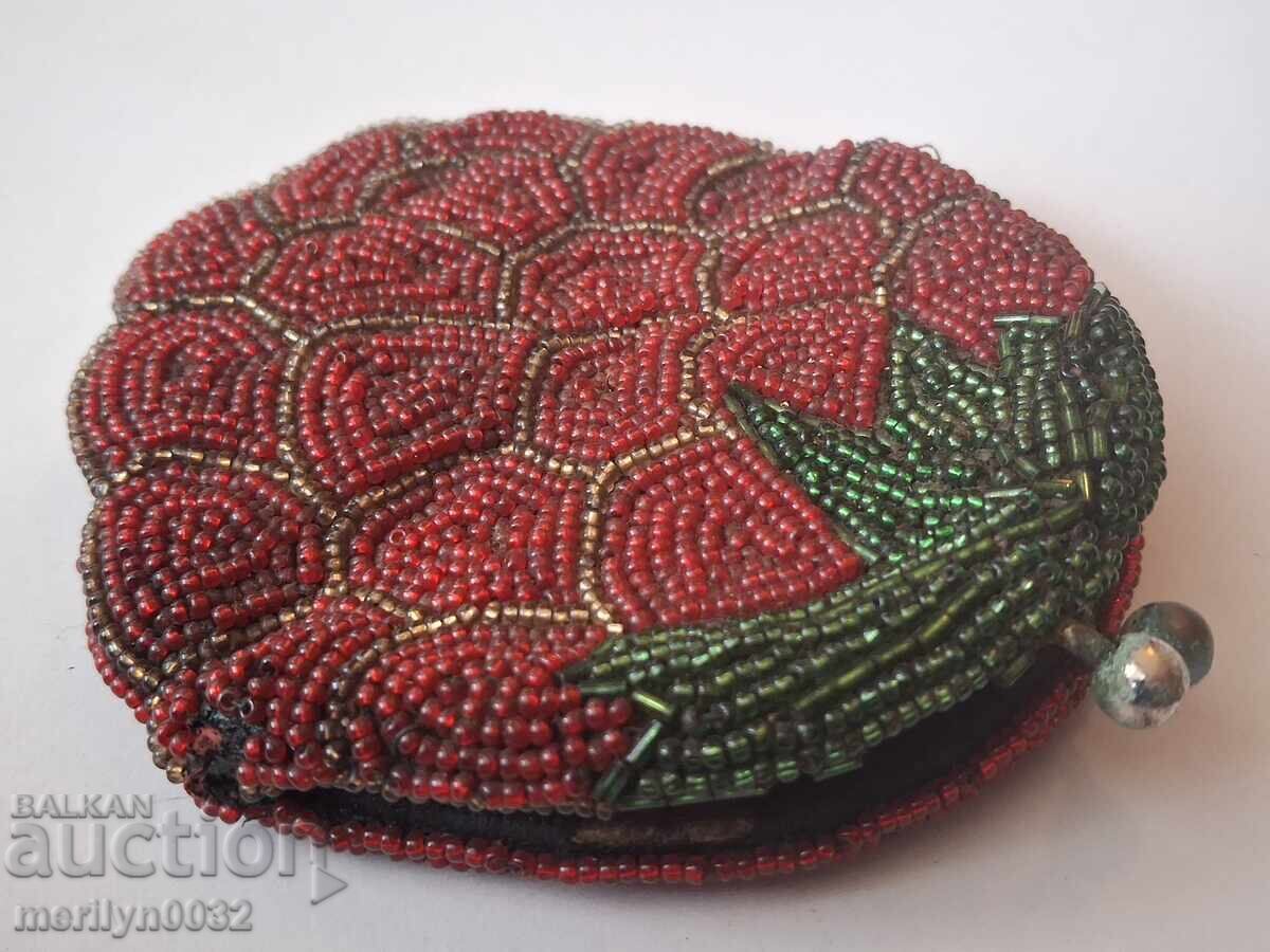 Πορτοφόλι νομισμάτων μανίστας πορτοφόλι αρχές 20ου αιώνα ΜΟΝΑΔΙΚΟ RRRR - 7