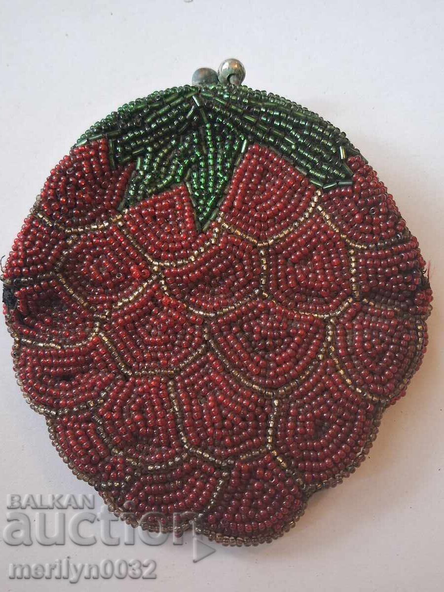 Πορτοφόλι νομισμάτων μανίστας πορτοφόλι αρχές 20ου αιώνα ΜΟΝΑΔΙΚΟ RRRR