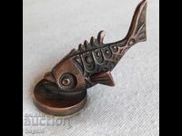 Бронзова статуетка- печат.