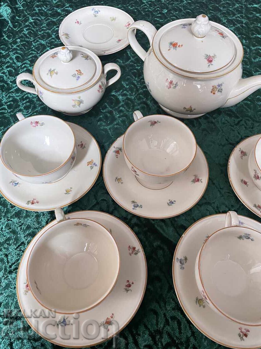 Auction  Coffee service - old porcelain, Bavaria