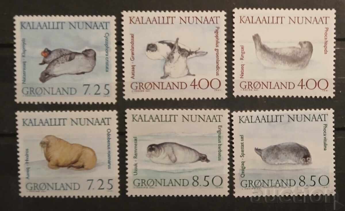 Гренландия 1991 Фауна MNH Гренландия 1991 Фауна MNH