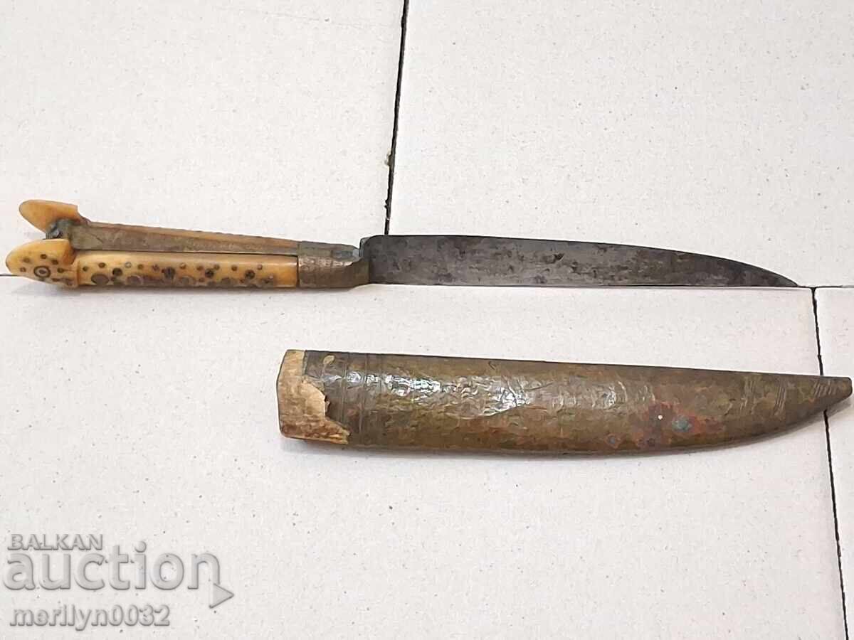 Босненски нож с кания кинжал острие с цена 599.00 лв. | € 306.26 Босненски нож с кания кинжал острие с цена 599.00 лв. | € 306.26