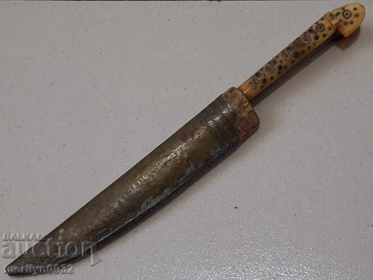 Аукцион Босненски нож с кания кинжал острие Аукцион Босненски нож с кания кинжал острие