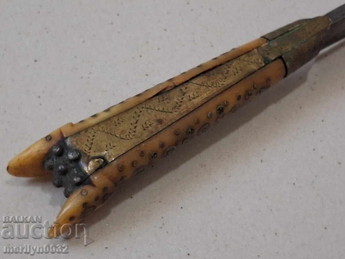 Cuțit bosniac cu o lamă de pumnal kaniya - 6