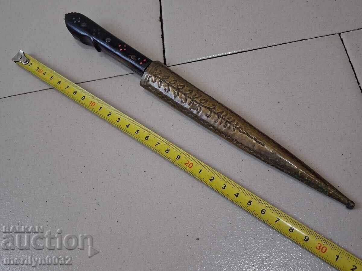 Cuțit renascentist cu teacă, pumnal, lamă cu preț 599.00 BGN | € 306.26