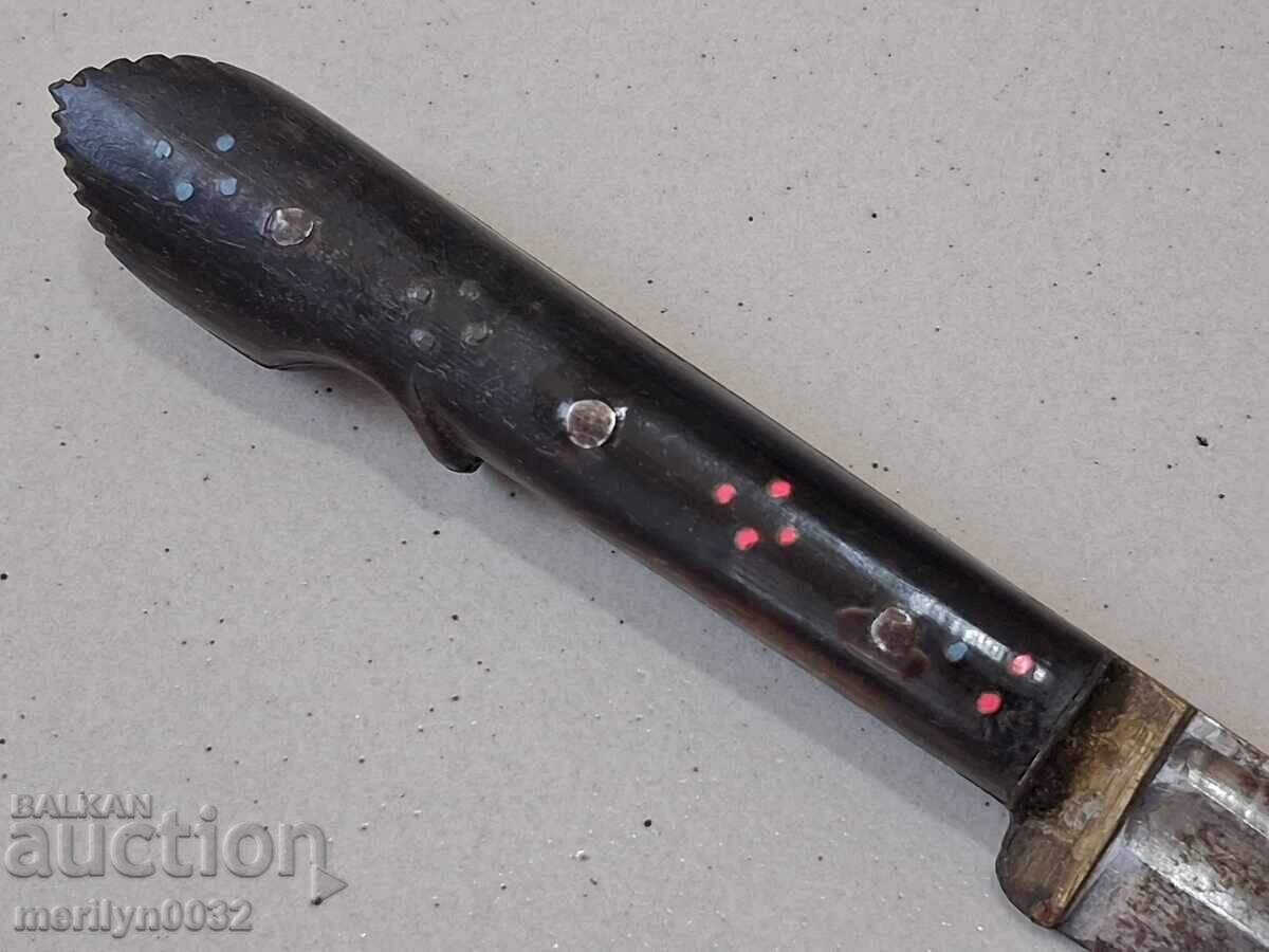 Licitație Cuțit renascentist cu teacă, pumnal, lamă