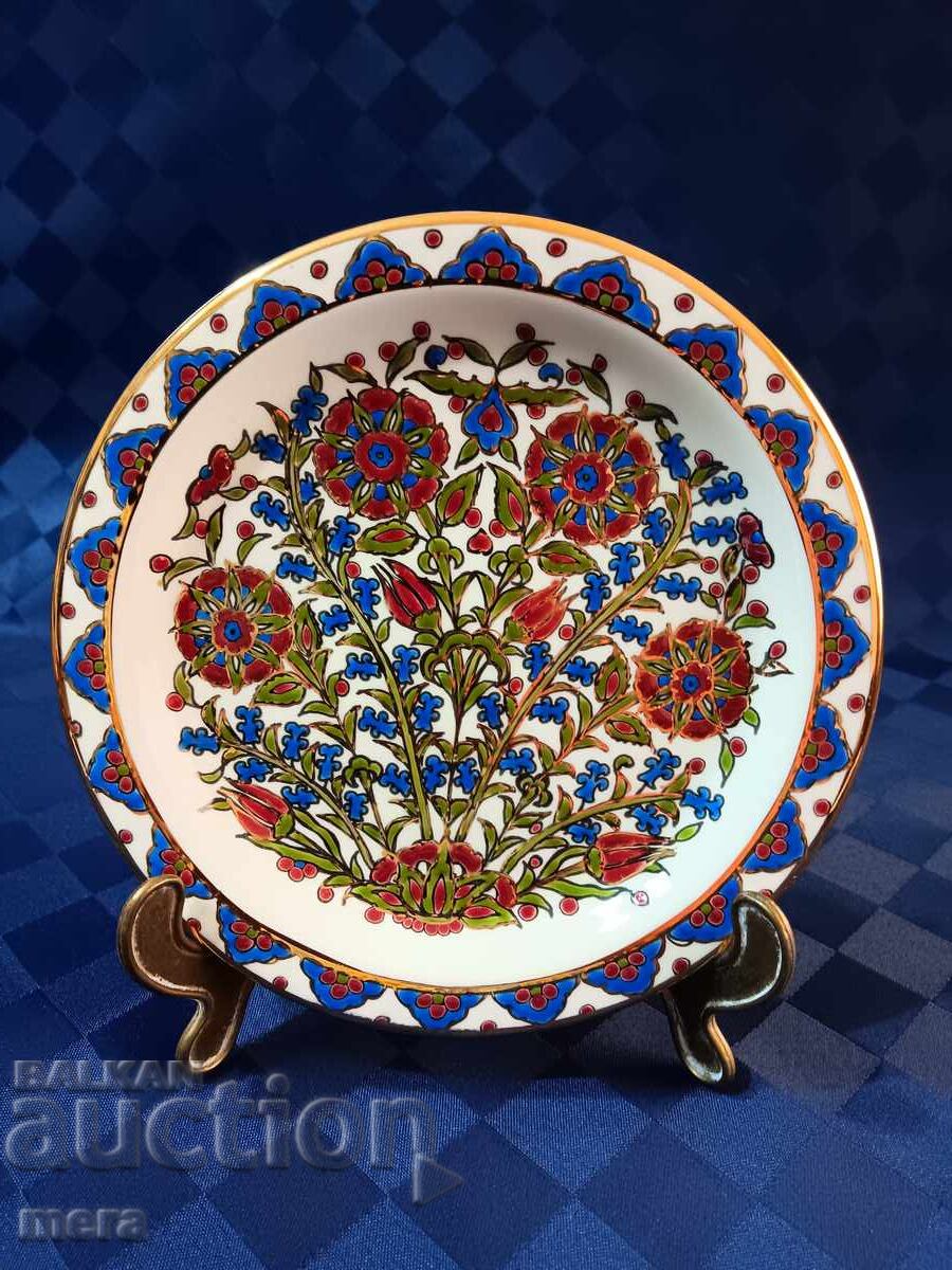 Porcelain wall plate - handmade, limited edition Porcelain wall plate - handmade, limited edition