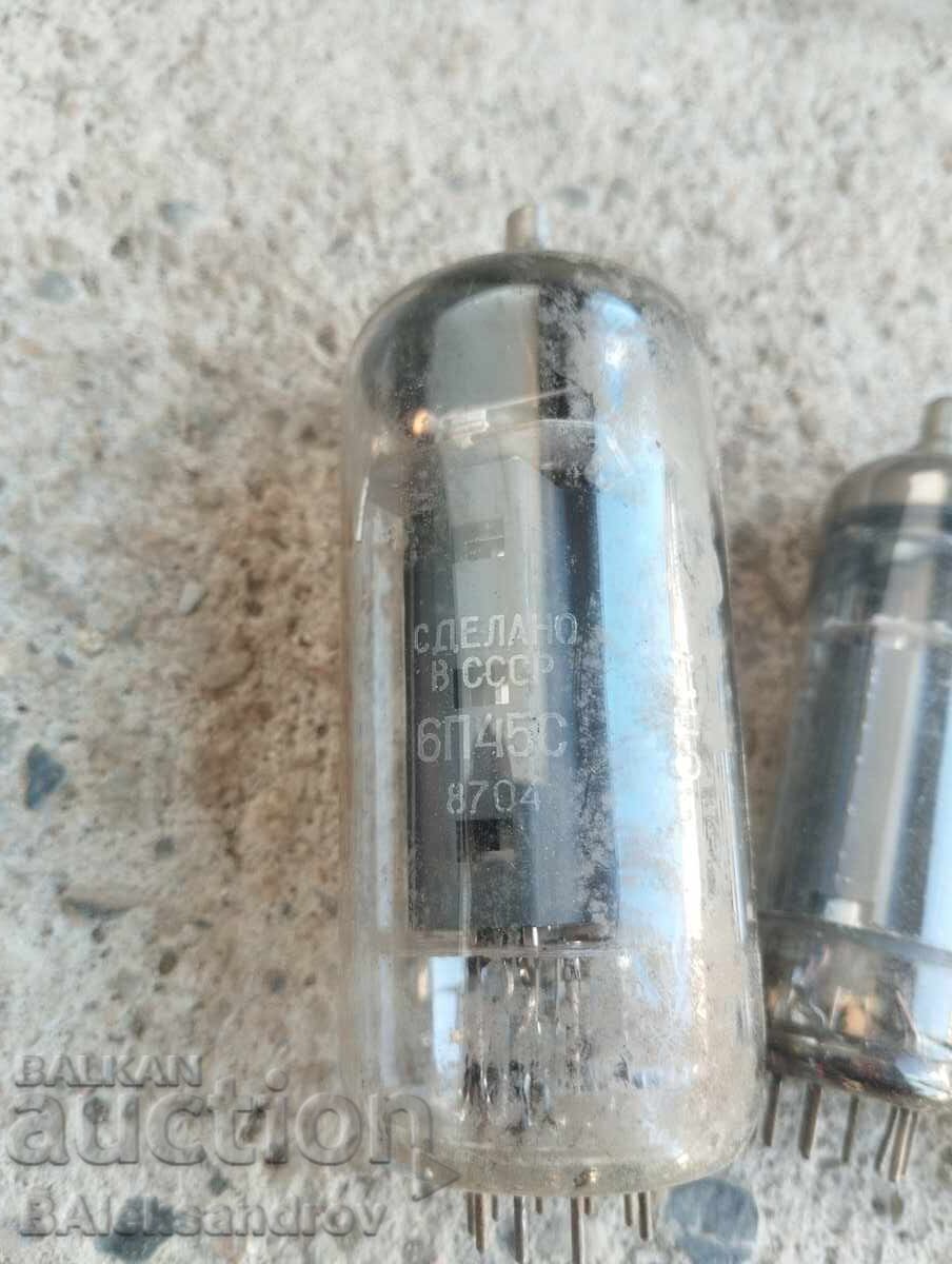 Auction  Large lot of radio tubes