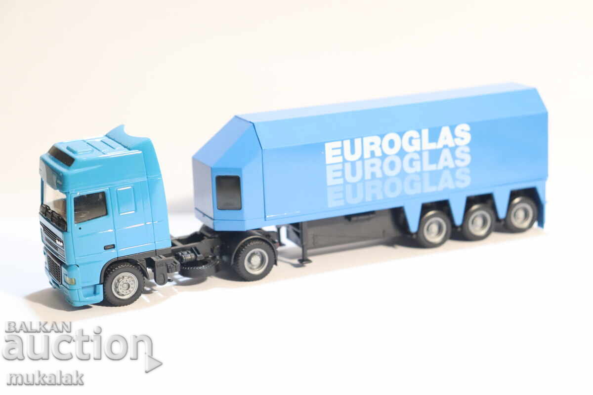 Аукцион HERPA H0 1/87 DAF КАМИОН МОДЕЛ ТРАНСПОРТ НА СТЪКЛО Аукцион HERPA H0 1/87 DAF КАМИОН МОДЕЛ ТРАНСПОРТ НА СТЪКЛО