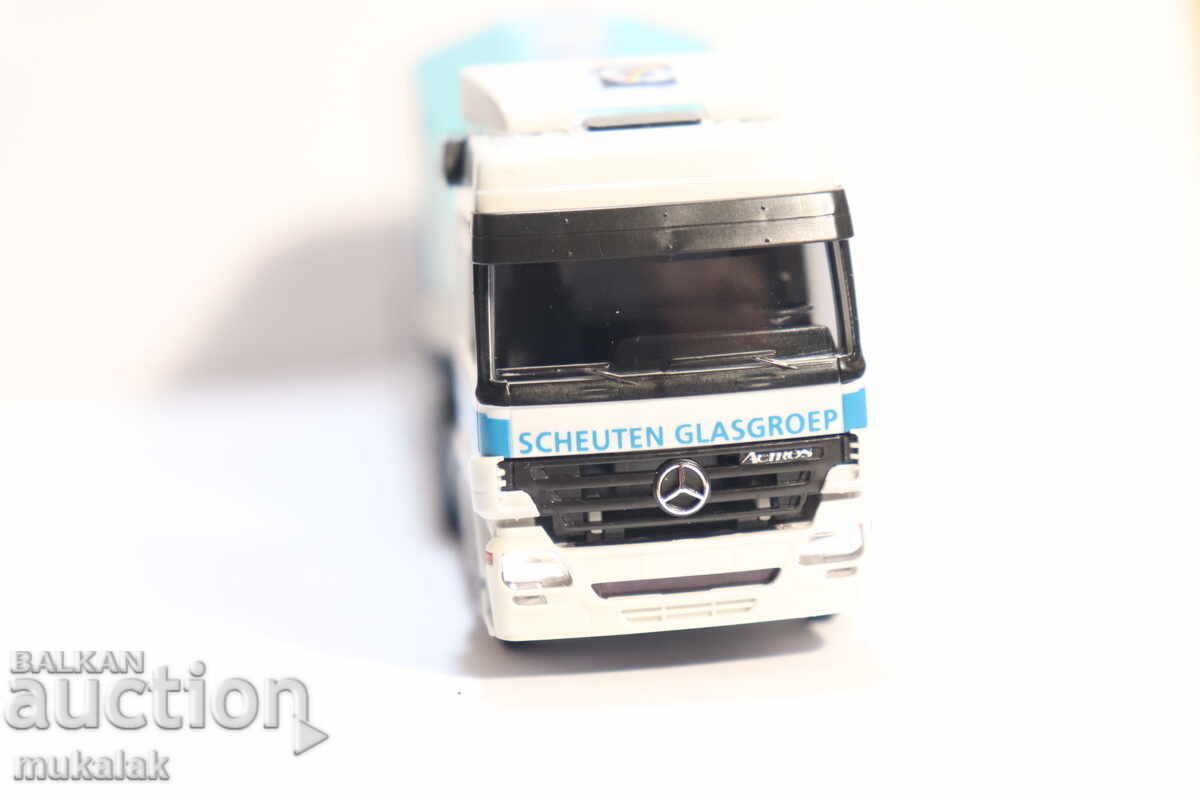 AWM H0 1/87 MERCEDES   КАМИОН  МОДЕЛ  ТРАНСПОРТ НА СТЪКЛО с цена 30.00 лв. | € 15.34