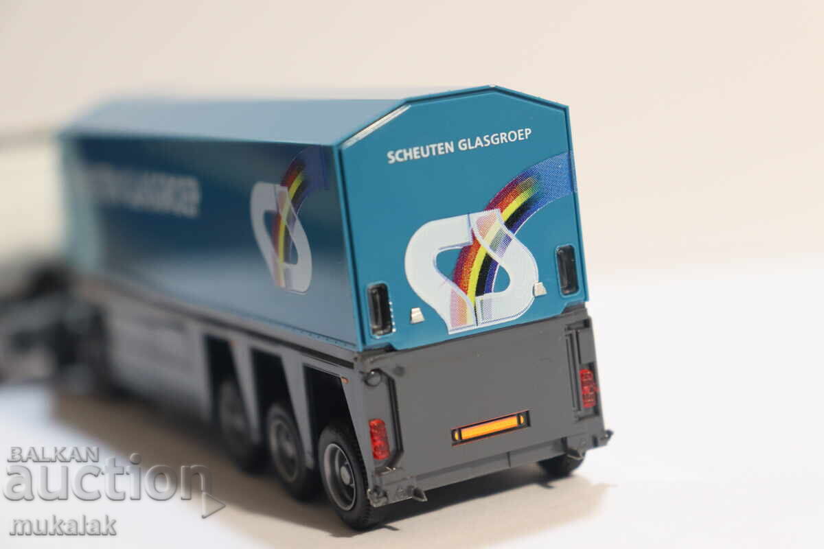 AWM H0 1/87 MERCEDES   КАМИОН  МОДЕЛ  ТРАНСПОРТ НА СТЪКЛО - 7