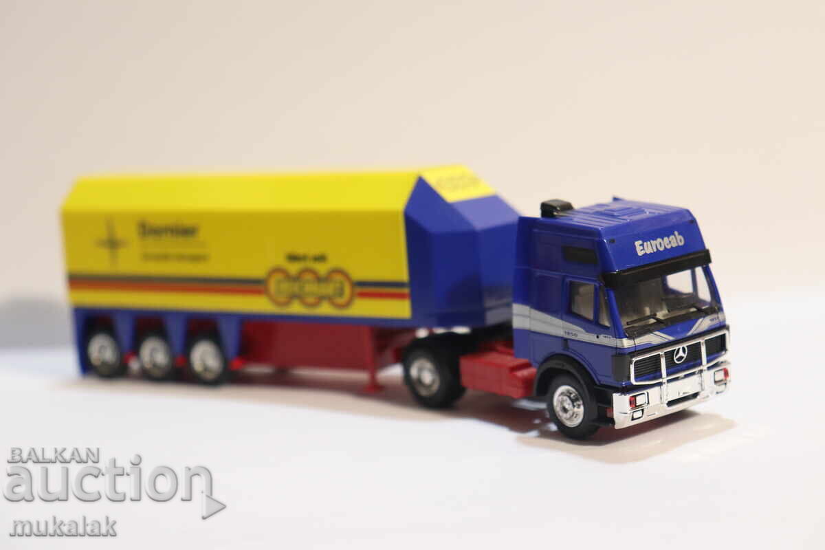 HERPA H0 1/87 MERCEDES TRUCK MODEL TRANSPORT OF GLASS - 5