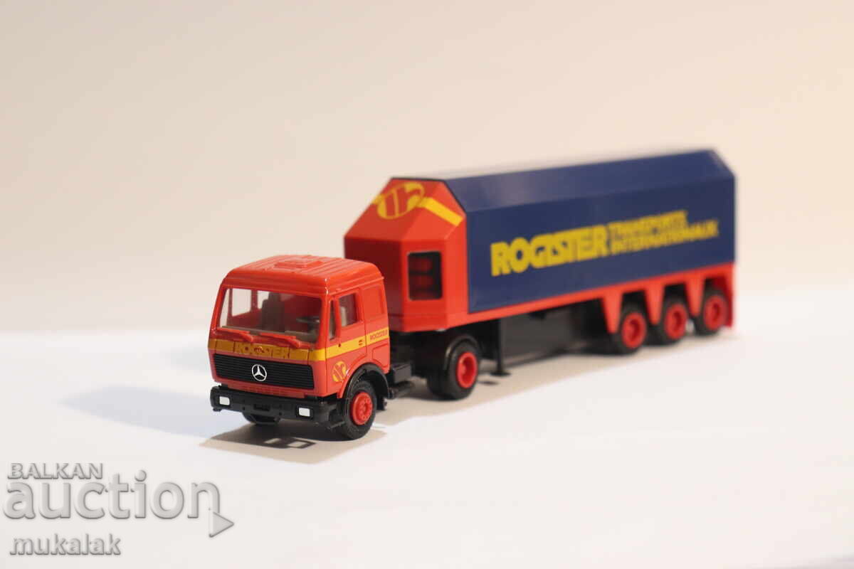 HERPA H0 1/87 MERCEDES TRUCK MODEL TRANSPORT OF GLASS with price 25.00 BGN | € 12.78
