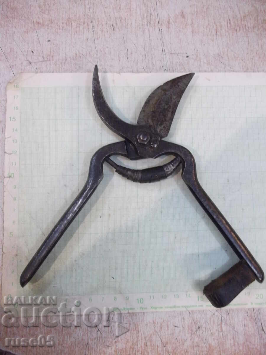 Ψαλίδι "KUNDE & Cie REMSCHEID" αμπελουργικό παλιό - 7