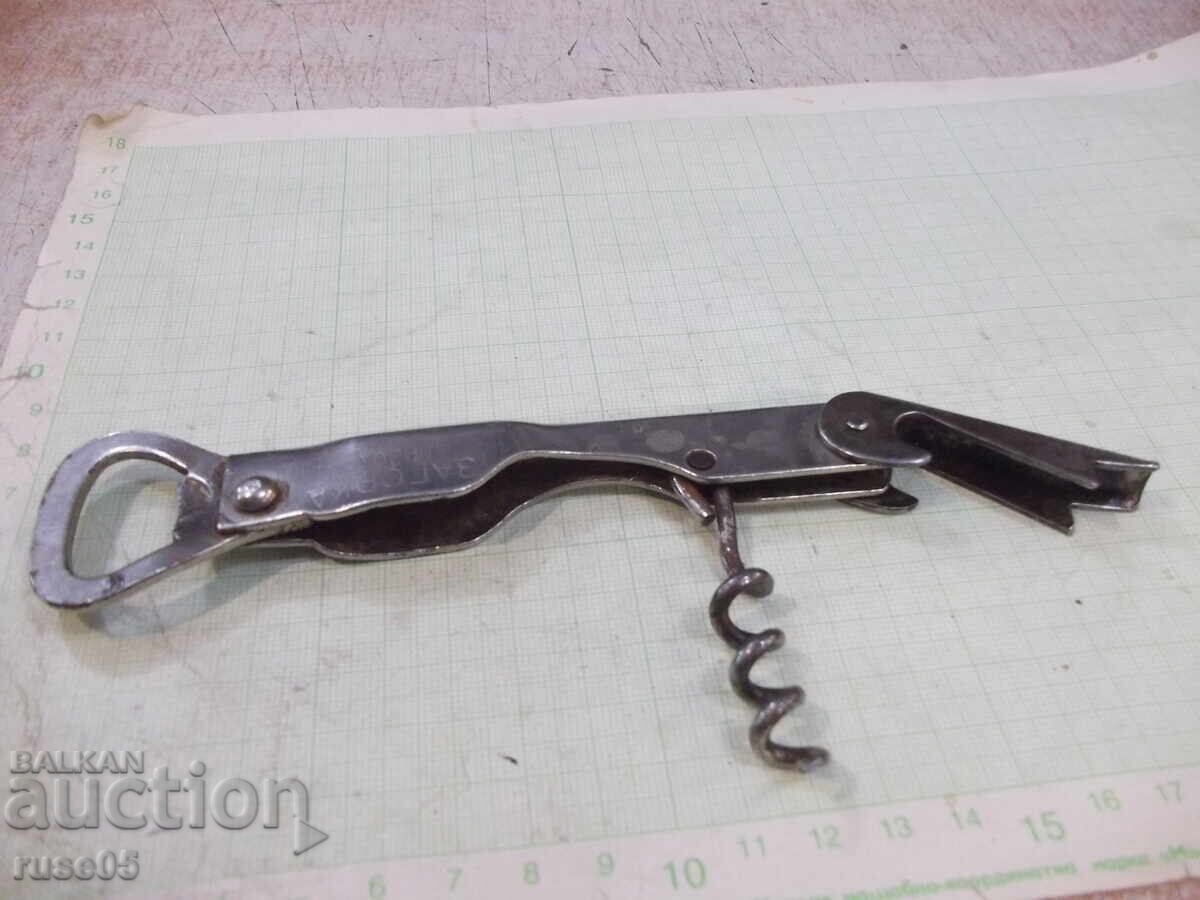 Deschizător-închizător "Zagorca" cu tirbușon din epoca socialistă - 6