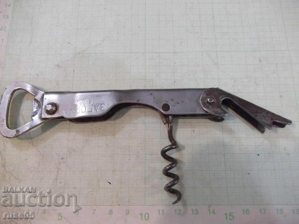 Deschizător-închizător "Zagorca" cu tirbușon din epoca socialistă - 7