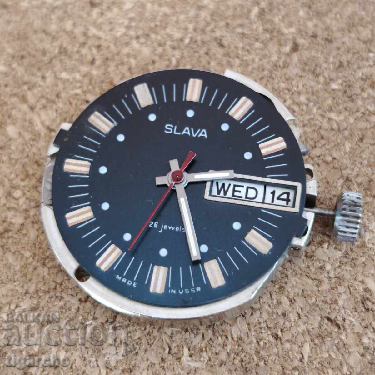 Machine for men's watch Slava