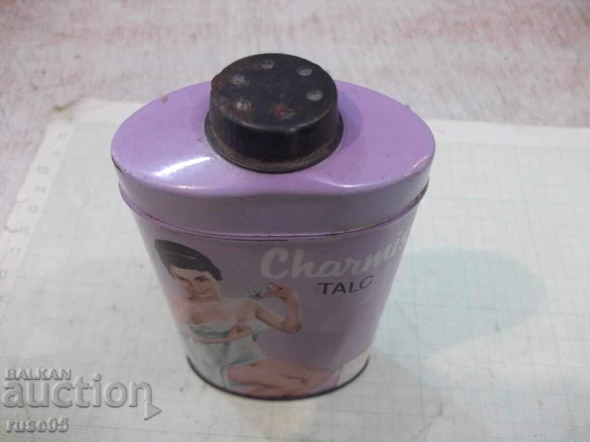 Cutie metalică "Charmis TALC" cu pudră de corp veche - 5 Cutie metalică "Charmis TALC" cu pudră de corp veche - 5