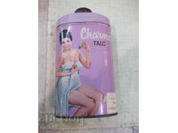 Cutie metalică "Charmis TALC" cu pudră de corp veche