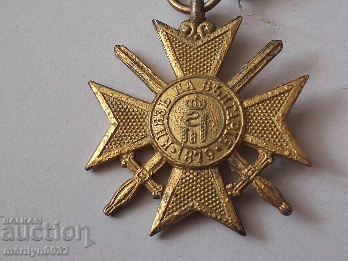 Licitație Crucea Soldatului Ordinul Vitejiei Prima Lume1915 Primul Război Mondial
