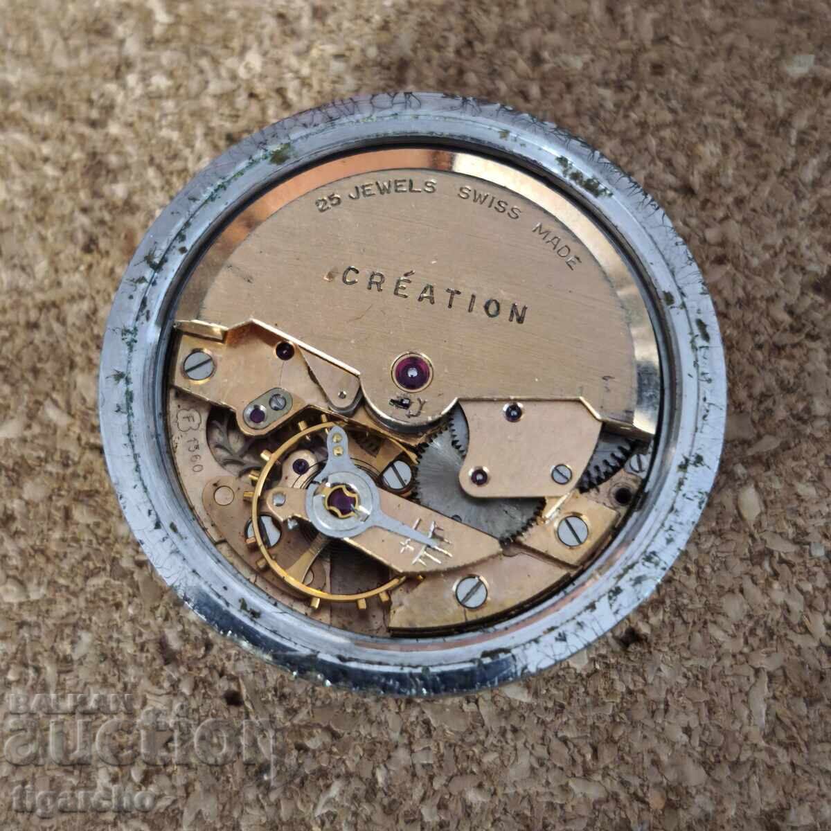 Механизъм за мъжки часовник Creation - 6