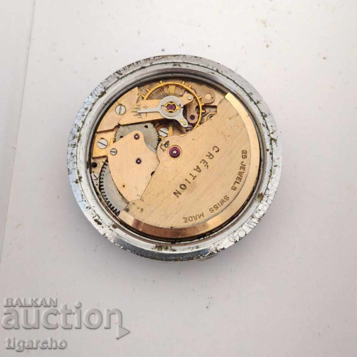 Механизъм за мъжки часовник Creation - 7