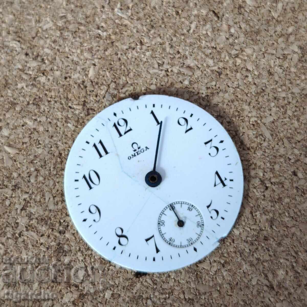 Δημοπρασία Καντράν ρολογιού Omega Δημοπρασία Καντράν ρολογιού Omega