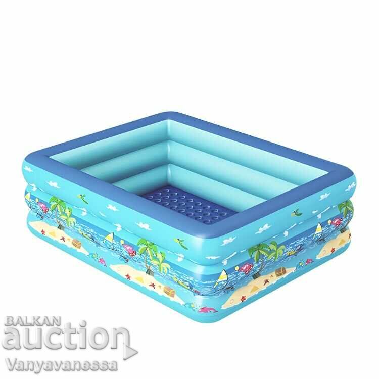 Auction Fun Colorful Children's Inflatable Pool ️ Auction Fun Colorful Children's Inflatable Pool ️