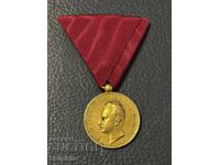 Μετάλλιο για την αξία, Πριγκιπάτο της Βουλγαρίας, χρυσό