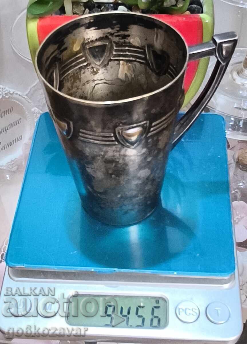 Auction  Old Silver-Plated Cup. MARKED WMF, around 1906