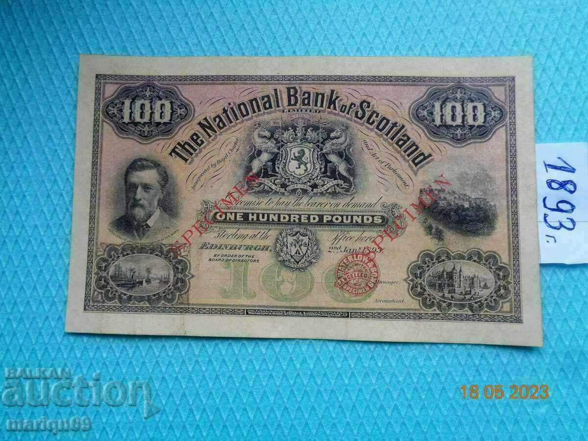 Licitație Scoția frumoasă și rară - bancnotele sunt Copii /c