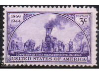 1944. SUA. Calea ferată transcontinentală