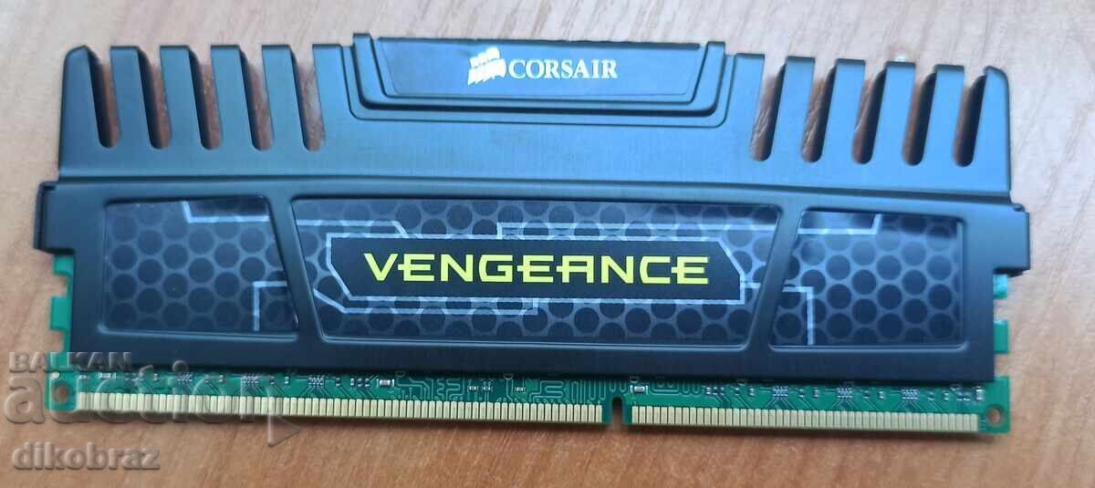 Μνήμη 2x4GB DDR3 1600 Corsair Vengeance - CMZ8GX3M2A1600C9 με τιμή 59.00 BGN | € 30.17