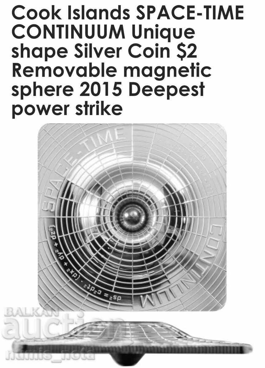 Παράδοση 2 δολάρια 2015 Κουκ - Χωροχρονικό συνεχές Παράδοση 2 δολάρια 2015 Κουκ - Χωροχρονικό συνεχές