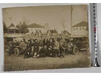 . MAȘINĂ RETRO MAȘINĂ CARTON FOTO REGATUL BULGARIA