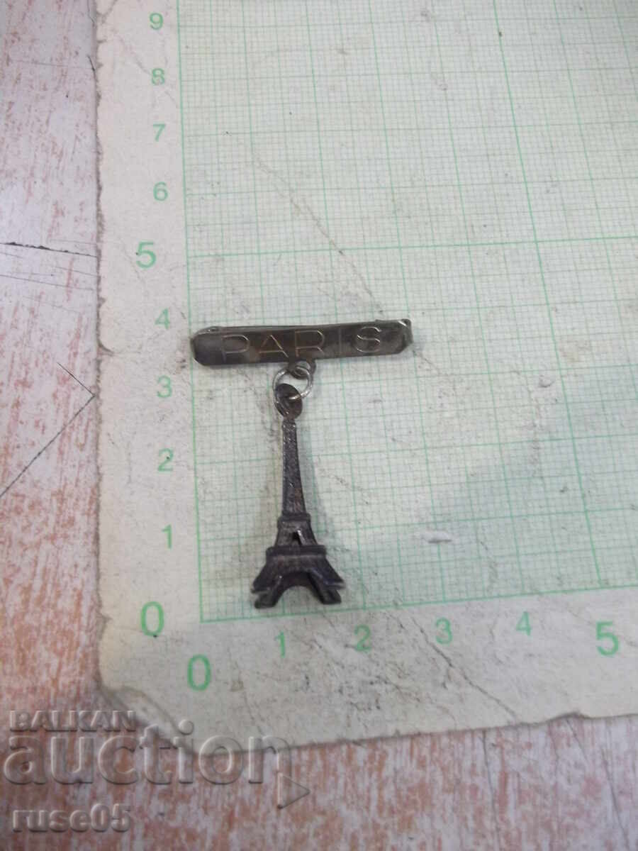 "PARIS" Badge "PARIS" Badge