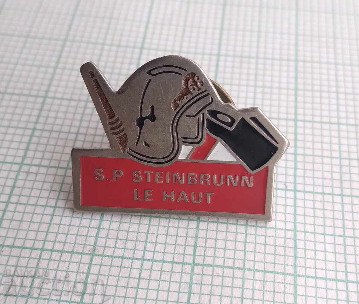 19128 Insigna pompier - Franța cu preț 3.00 BGN | € 1.53