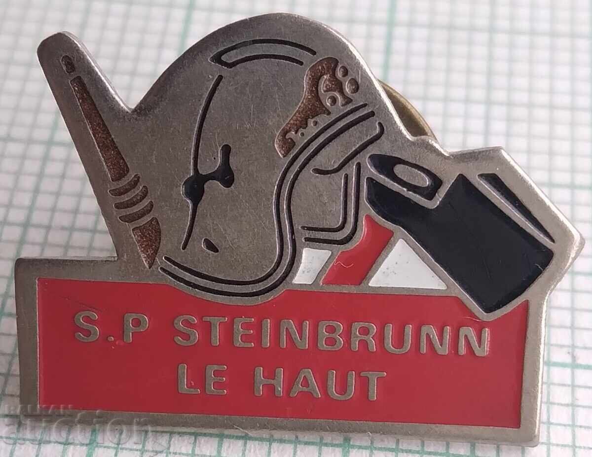 19128 Значка пожарникарска - Франция 19128 Значка пожарникарска - Франция