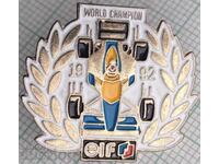 19131 Значка - Формула 1 - Световен шампион 1992