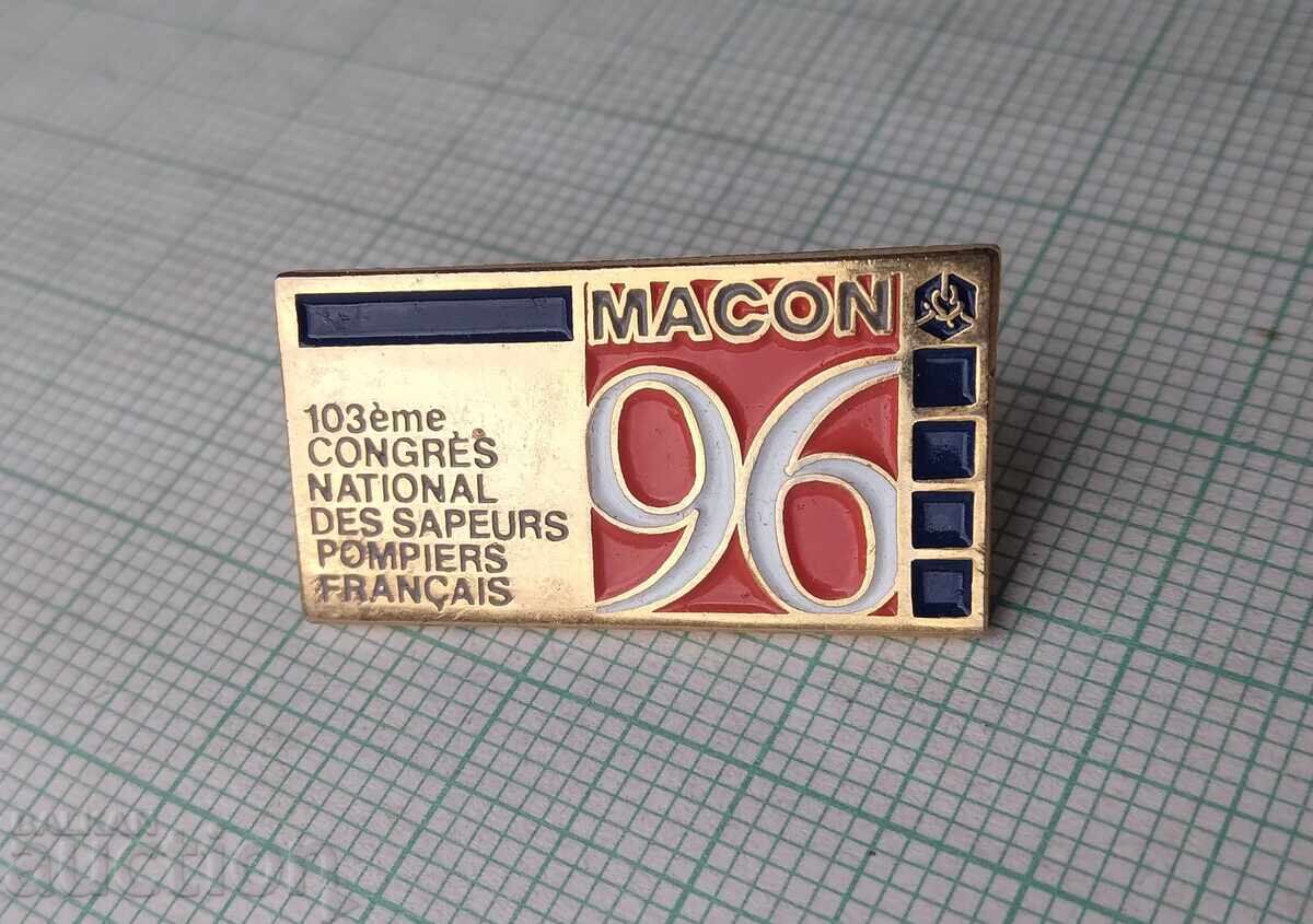 19136 Badges - 103rd National Firefighters Congress with price 2.00 BGN | € 1.02