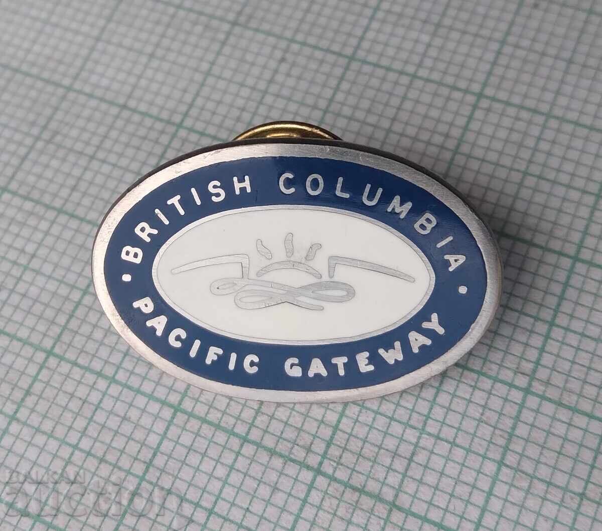 19139 Σηματάκι - British Columbia Pacific Gateway με τιμή 3.00 BGN | € 1.53