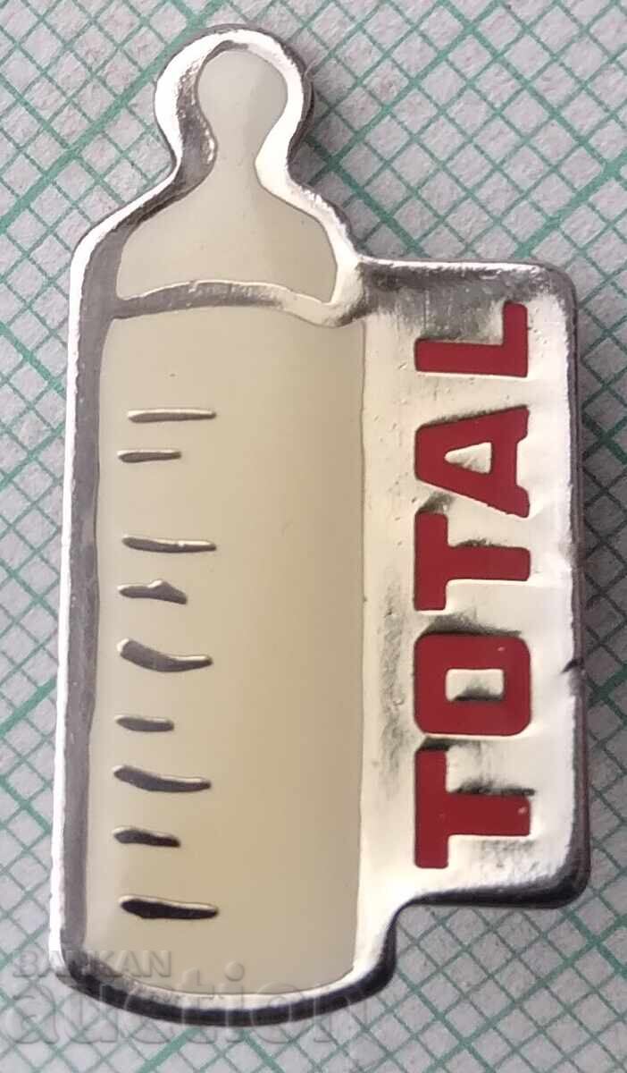 19147 Badge - Milk Bottle Total Lettered