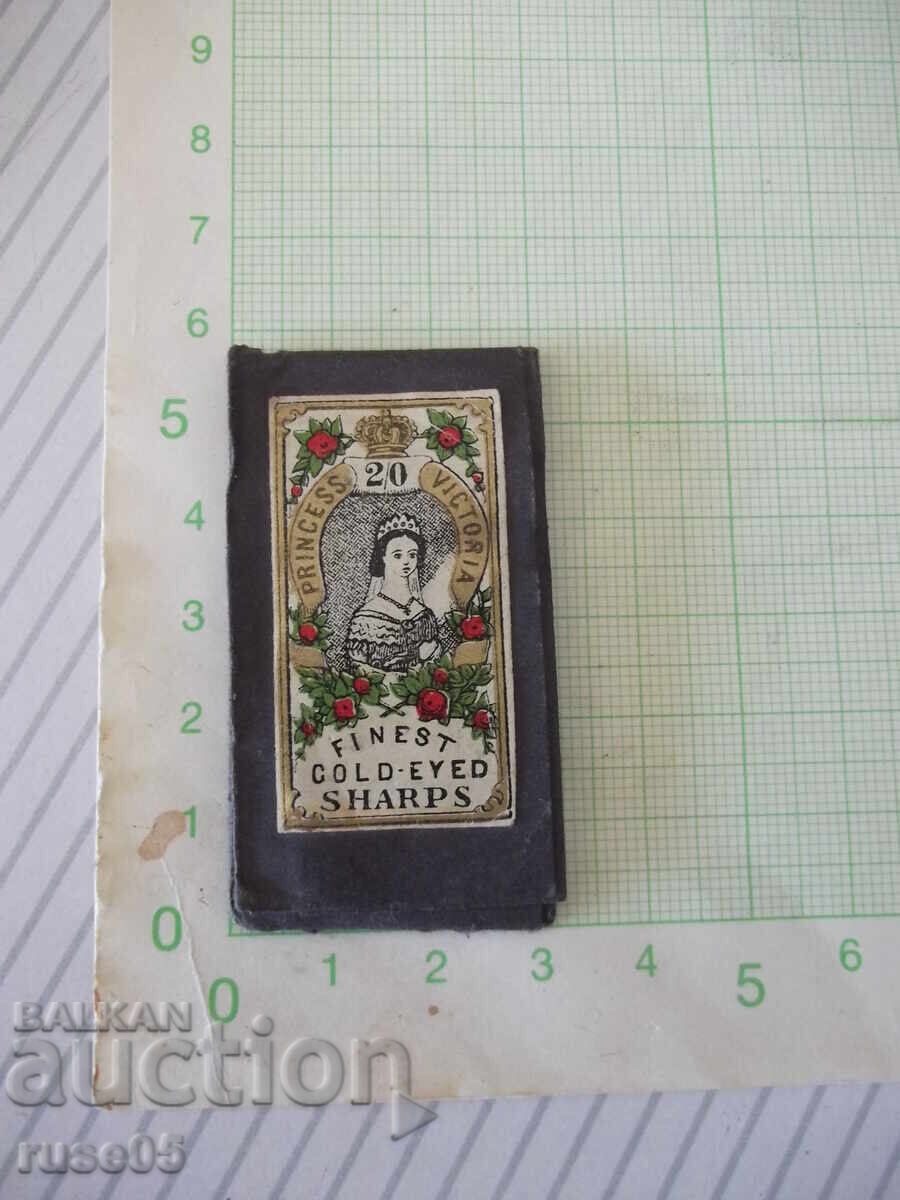 Ace vintage "PRINCESS VICTORIA GOLD EYED SHARPS 2/0" set