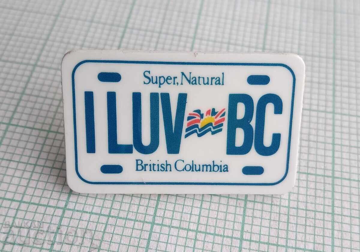 19151 Badge - British Columbia Registration Number with price € 1.02 | 1.99 BGN