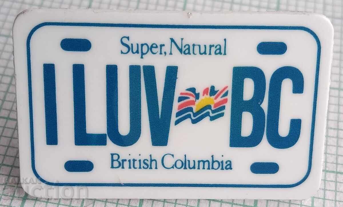 19151 Badge - British Columbia Registration Number
