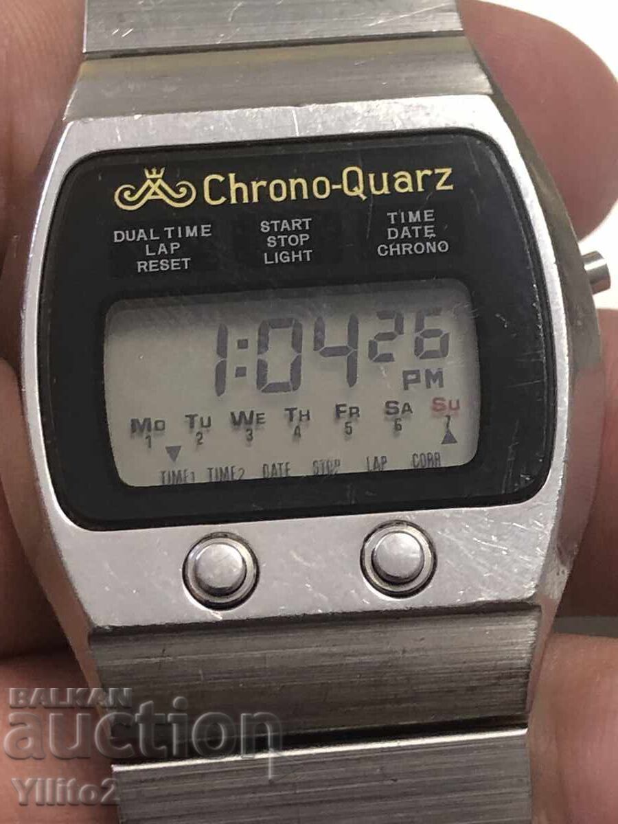 Auction  Anker Chrono-Quartz Watch